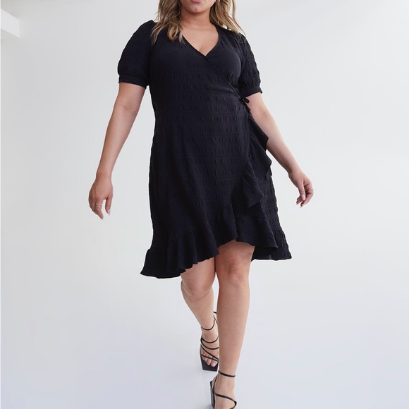 Addition Elle Dresses & Skirts - Addition Elle Black Dress Size 18